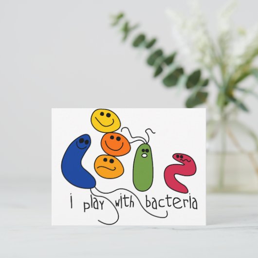 遊菌入り ポストカード (スタンド正面)