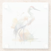 遊走式クレーン ガラスコースター (裏面)