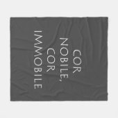 遊走心 フリースブランケット (正面(横))