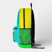 遊遊懸命... プリントバックパック (右)