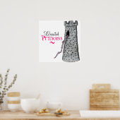 遊離プリンセスプリント ポスター (キッチン)