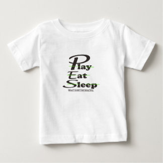 遊食べ眠 ベビーTシャツ