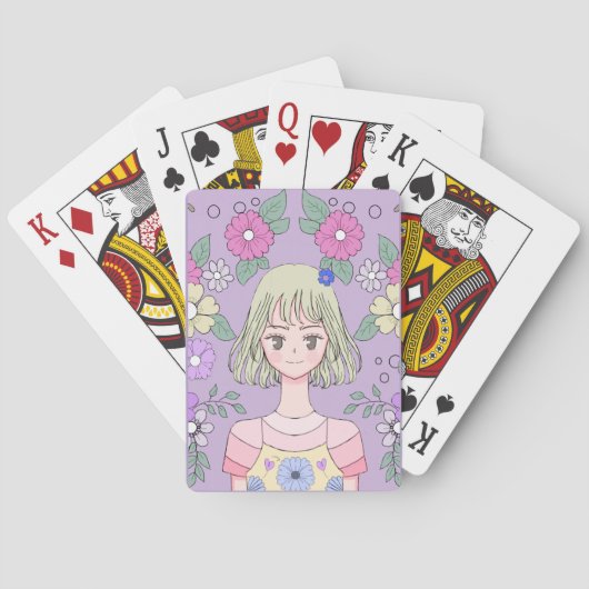 遊馬の花遊のカード トランプ (裏面)