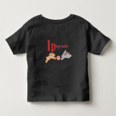 遊 トドラーTシャツ (裏面)