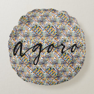 遊 ラウンドクッション