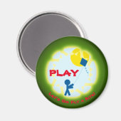 遊!凧を飛ぼそう！マグネット マグネット (正面/裏面)