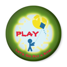 遊!凧を飛ぼそう！マグネット