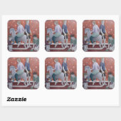 遊 2010 スクエアシール (シート)