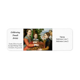 '遊 Sofonisba Anguissola著 ラベル