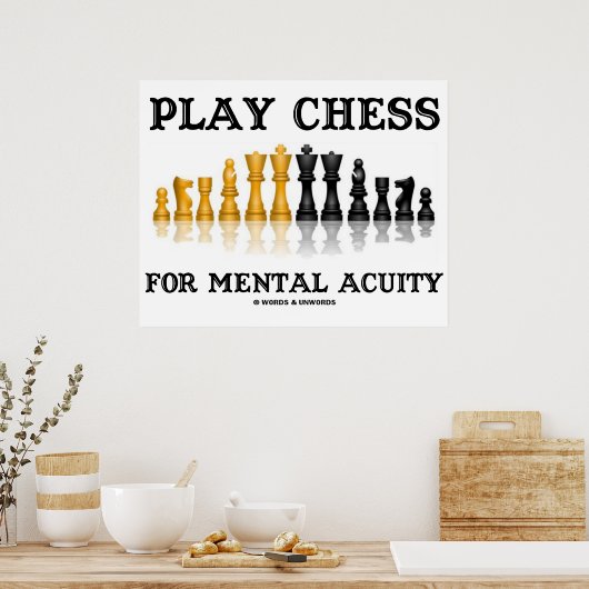 遊Chess For Mental Acuity (Reflective Chess) ポスター (キッチン)