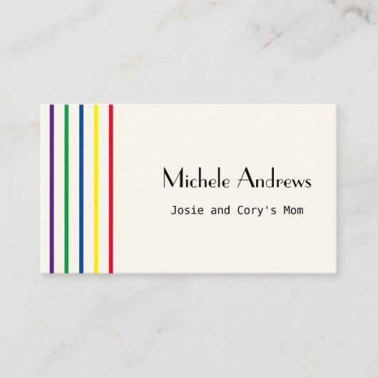 遊Date Mom Cardsカラー文字 名刺 (正面)