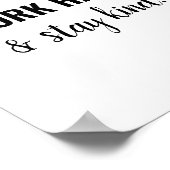 遊Nice Kid Playroom Sign教育用ポスター ポスター (角)