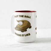 遊The Ball Where It - Two-Tone Golf Mag ツートーンマグカップ (正面左)