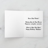 「遊Tune」誕生日・カード カード (内部)