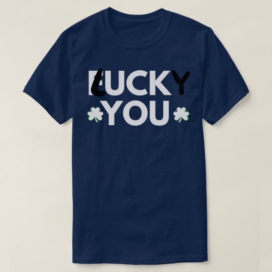 運おもしろいが好い Tシャツ (デザイン正面)