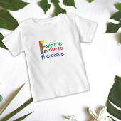 運おもしろいは勇士のTシャツに勝つ ベビーTシャツ