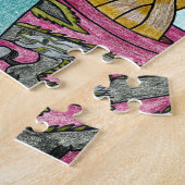 運および幸運 ジグソーパズル (側面)