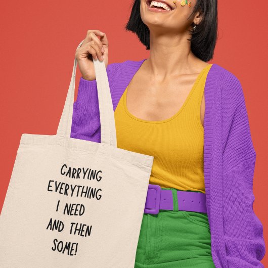 運が必要とするものおもしろい予測できなモダン トートバッグ