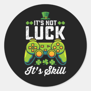 運が悪いゲームのSt Patrick's Day ラウンドシール
