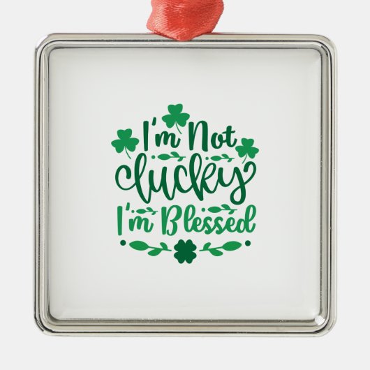 運が悪い賛美 メタルオーナメント (正面)