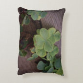 運が良いか決まったかSaint patricks day・シャムロック アクセントクッション (裏面(縦))