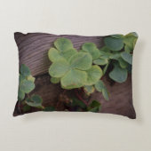 運が良いか決まったかSaint patricks day・シャムロック アクセントクッション (裏面)