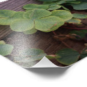 運が良いか決まったかSaint patricks day・シャムロック フォトプリント (角)