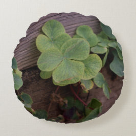 運が良いか決まったかSaint patricks day・シャムロック ラウンドクッション