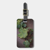 運が良いか決まったかSaint patricks day・シャムロック ラゲッジタグ (正面縦)