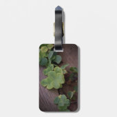 運が良いか決まったかSaint patricks day・シャムロック ラゲッジタグ (裏面縦)