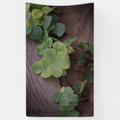 運が良いか決まったかSaint patricks day・シャムロック 横断幕 (縦)