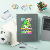 運が良いだけでなく賛美 シール (iPadカバー)