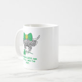 運が開ければ後は運が開く。 コーヒーマグカップ (正面左)