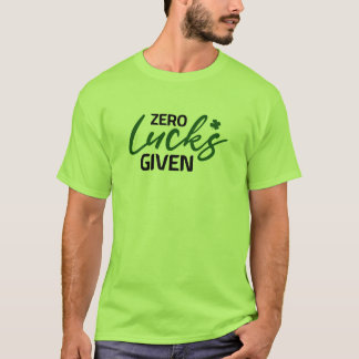 運だめしはしません Tシャツ