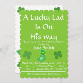 運のいい子が来るの？ 招待状 (正面/裏面)