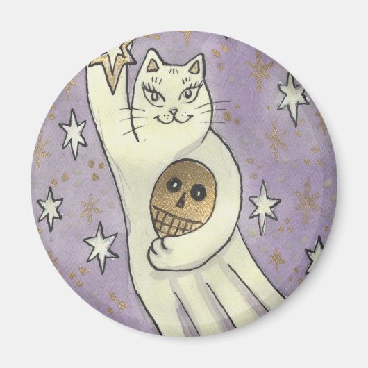 運のよい星 マグネット (正面)