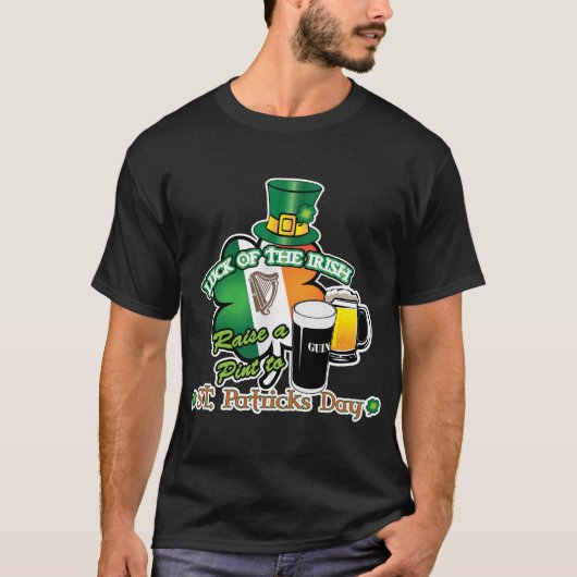運のアイルランド語 Tシャツ (正面)