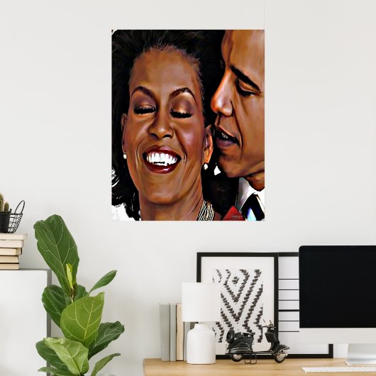 運のキス ポスター (ホームオフィス)