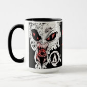 運の悪いマグv1 マグカップ (左)