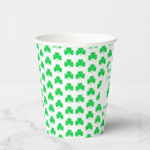 運の良いチャームが進んでいる 紙コップ (右)