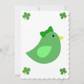 運の良い娘が来るの? 招待状 (裏面)