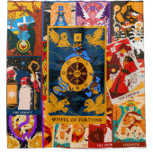 運の輪 シャワーカーテン (正面)