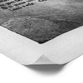 運の輪。セラミックの式 ポスター (角)