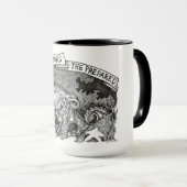 運は用意された物を好む マグカップ (正面右)