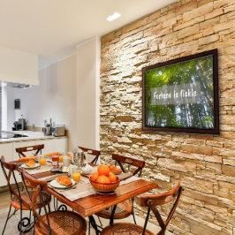 運は移り変わる感動的ことわざだ ポスター