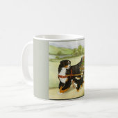 運ぶこと コーヒーマグカップ (正面左)