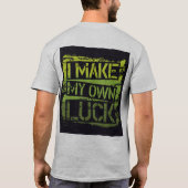 運を掴め! Tシャツ (裏面)