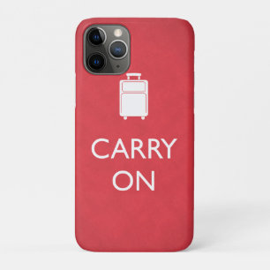 運オン – 荷物おもしろい – 赤 iPhone 11 PROケース