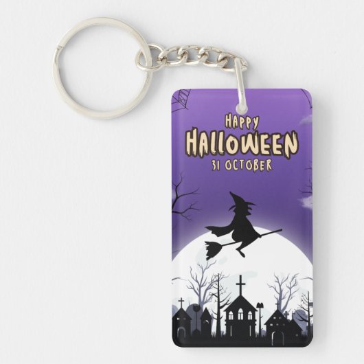 運ハロウィーンのキーホルダー キーホルダー (正面)