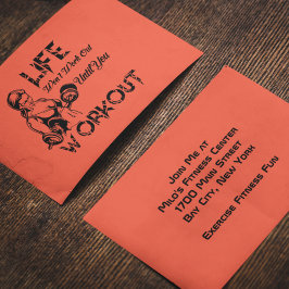 運動しないと人生はうまくいかない ジムの誘い 招待状